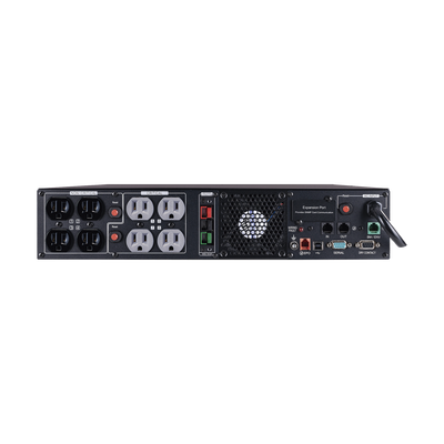 UPS de 1500 VA/1500 W, Topología Línea Interactiva, Entrada 120 Vca NEMA 5-15P, Onda Senoidal Pura, Torre o Rack 2 UR, Con 8 Tomas NEMA 5-15R