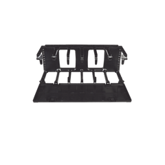 Organizador de Cables Horizontal PatchRunner™, Sencillo (Solo Frontal), Para Rack de 19in, 4UR