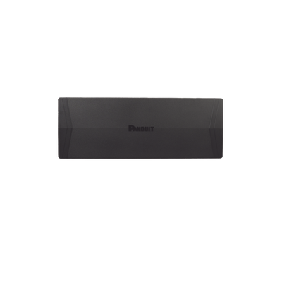 Organizador de Cables Horizontal PatchRunner™, Sencillo (Solo Frontal), Para Rack de 19in, 4UR