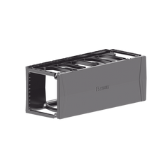Organizador de Cables Horizontal PatchRunner™, Sencillo (Solo Frontal), Para Rack de 19in, 4UR