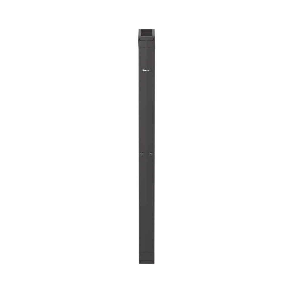 Organizador Vertical PatchRunner™, Doble (Frontal y Posterior), Para Rack Abierto de 45 Unidades, 6in de Ancho, Color Negro