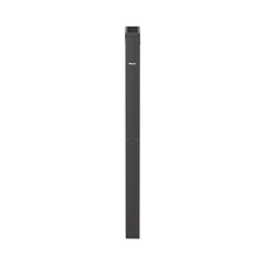 Organizador Vertical PatchRunner™, Doble (Frontal y Posterior), Para Rack Abierto de 45 Unidades, 6in de Ancho, Color Negro