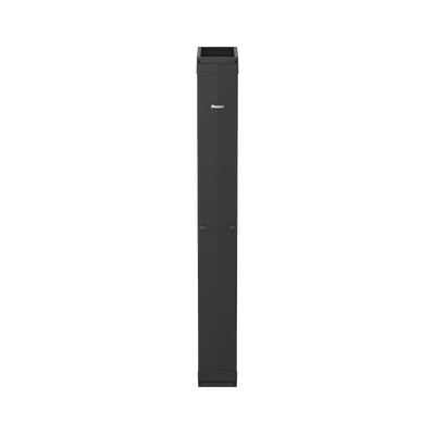 Organizador Vertical PatchRunner™, Doble (Frontal y Posterior), Para Rack Abierto de 45 Unidades, 10in de Ancho, Color Negro