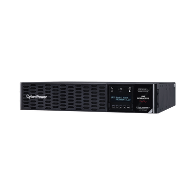 UPS de 3000 VA/3000 W, Topología Línea Interactiva, Entrada 120 Vca NEMA L5-30P, Onda Senoidal Pura, Torre o Rack de 2 UR, Con 8 Tomas 5-20R y 1 L5-30R