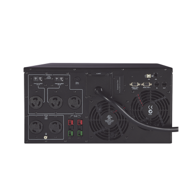 UPS de 5000 VA/4500 W, Topología Línea Interactiva, 200 - 240 Vca de Entrada, 208 Vca de Salida, Onda Senoidal Pura, Torre o Rack 5 UR, Con 3 Tomas NEMA L6-30R y 2 NEMA L6-20R