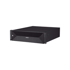 NVR 32 Megapixel (8K) / 32 Canales IP / Soporta 8 Discos Duros / H.265 & Wisestream / Wisenet P2P / ONVIF / Compatible con Cámaras IA / Salida HDMI en 4K