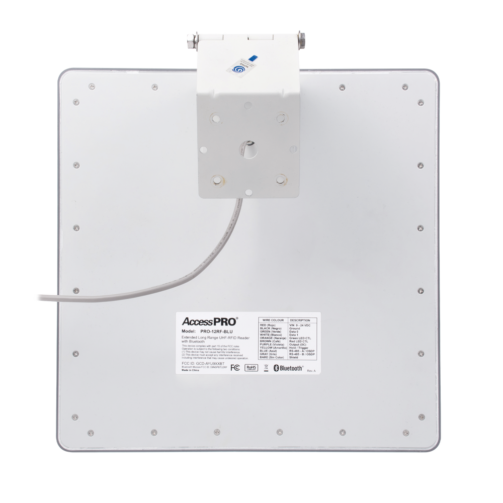 (Nueva Generación) Lector RFID UHF  + BLUETOOTH / LARGO ALCANCE 6 METROS / CLIMAS EXTREMOS / Programación desde Android/iOS / Wiegand