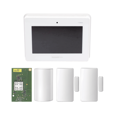 Kit de Panel de Alarma PROA7M con Sensor de Movimiento y 2 Contactos Magnéticos
