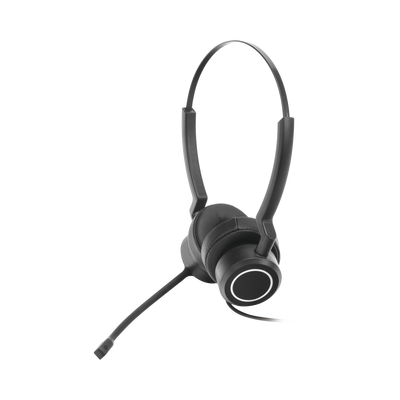 Audífonos USB de Diadema ESTÉREO con Audio HD / Micrófono con Cancelación de Ruido / Calidad para uso en Oficina