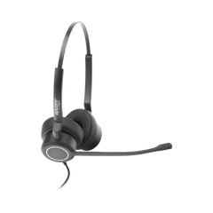 Audífonos USB de Diadema ESTÉREO con Audio HD / Micrófono con Cancelación de Ruido / Calidad para uso en Oficina
