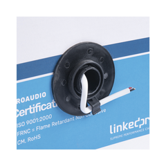 Cable para audio profesional de 2 conductores calibre 18 para aplicaciones de audio y automatización bobina de 152 m