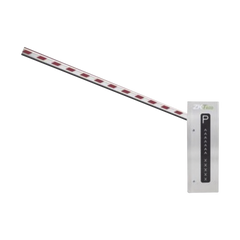 Barrera Vehicular Servomotor Derecha / 10 Millones de Ciclos / Brazo Iluminado 4.5 m / IP65 / Respaldo Baterías