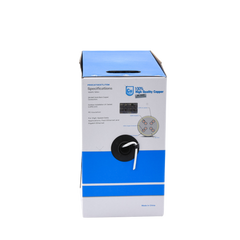 Bobina de Cable UTP Cat5e Exterior 305 Metros, Sin Blindar (UTP), Blanco, UL
