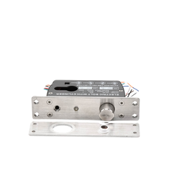Cerradura de Perno 2000 kg de sujeción/ Cerrada en caso de falla (Fail Safe)/ Con temporizador y Sensor de puerta