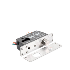 Cerradura de Perno 2000 kg de sujeción/ Cerrada en caso de falla (Fail Safe)/ Con temporizador y Sensor de puerta