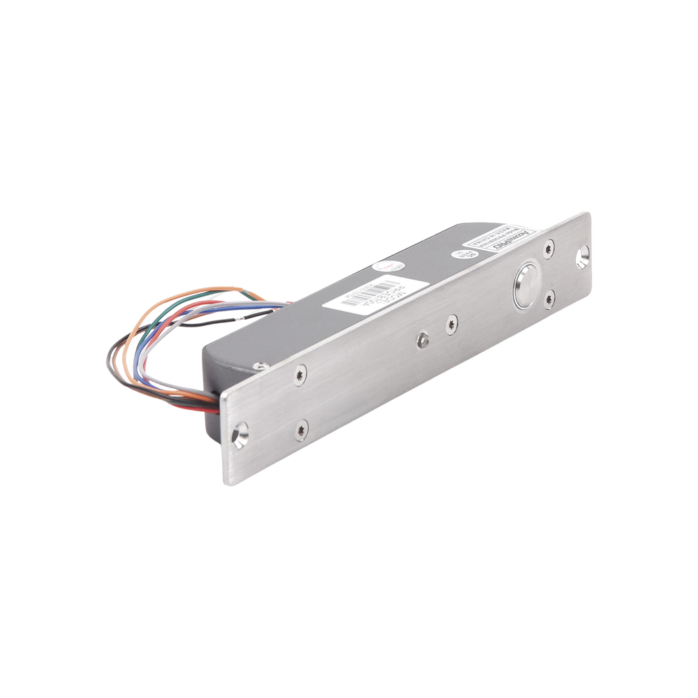 Cerradura de Perno 2000 kg de sujeción/ Abierta en caso de falla (Fail Safe)/ Con temporizador y Sensor de puerta