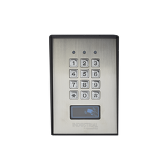 Teclado Exterior/Interior Antivandálico, 3 Relevadores, Salida Wiegand, 1200 Usuarios, Lector de Proximidad