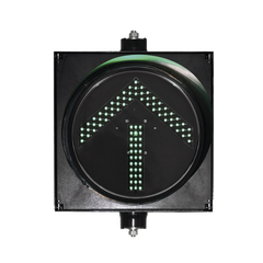 Semáforo / Señalización Flecha Verde / Diametro 30cm / Luz LED .