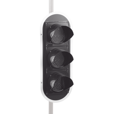 Semáforo / Señalización Rojo, Verde y Amarillo / Diametro 200mm / LED / 110vca.