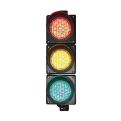 Semáforo / Señalización Rojo, Verde y Amarillo / Diametro 100mm / LED / 110vca.