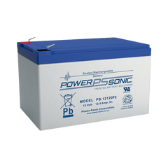 Batería 12V Recargable, 12AH, Para Respaldo, Tecnologías AGM/VRLA, 5 Años Vida Útil, Terminales tipo F2, Reconocida UL , Sin Mantenimiento, Sin Derrames