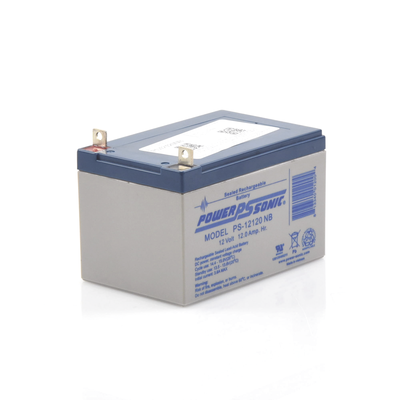Batería 12V Recargable, 12AH, Para Respaldo, Tecnologías AGM/VRLA, 5 Años Vida Útil, Terminales tipo NB, Reconocida UL , Sin Mantenimiento, Sin Derrames