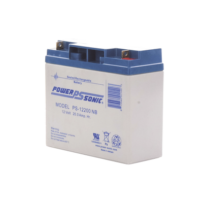 Batería 12V, 20AH, Para Respaldo, Tecnologías AGM/VRLA, 5 Años Vida Útil, Terminales NB2, Reconocida UL