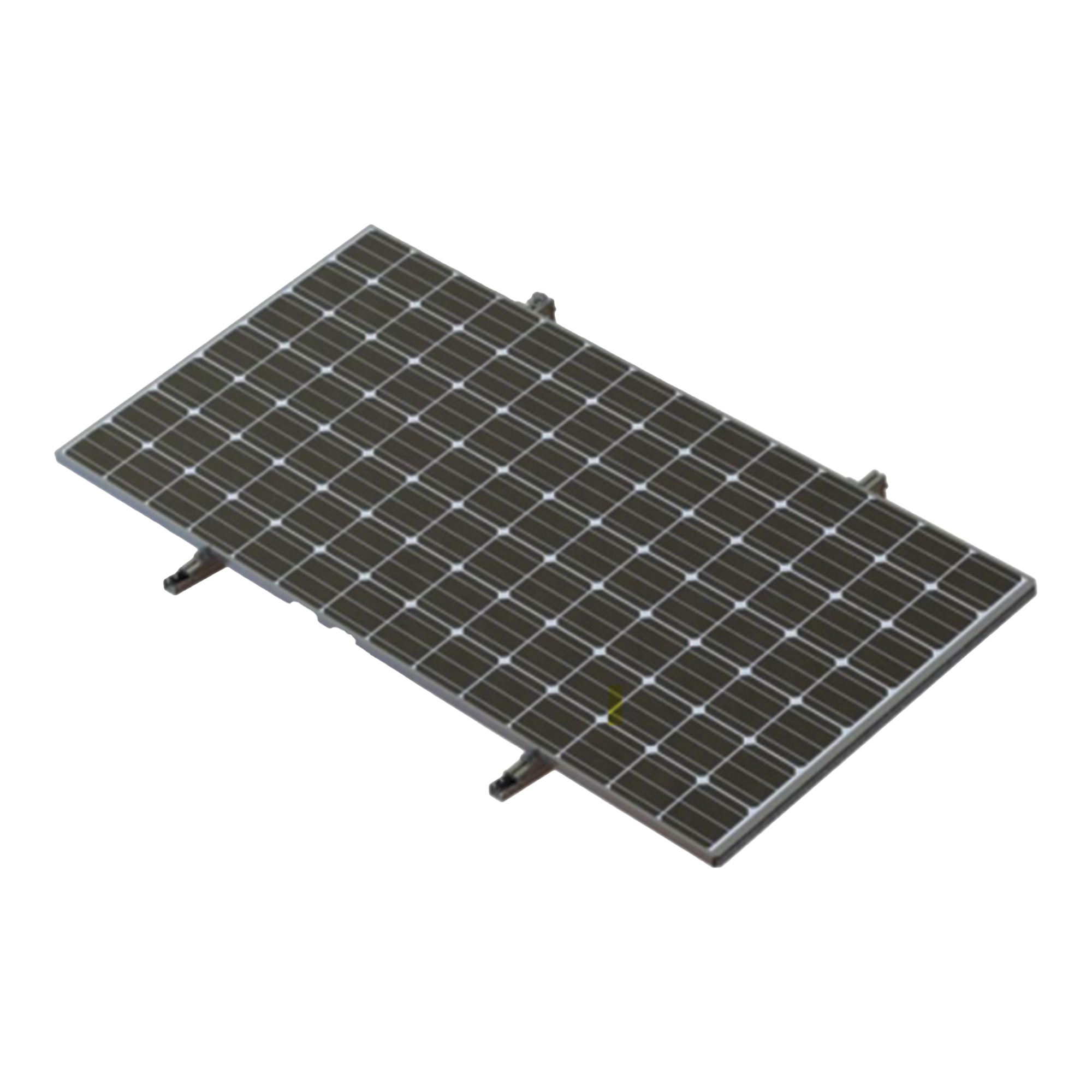 Montaje Para Piso de Concreto Para un Modulo Fotovoltaico  de 450 a 660W