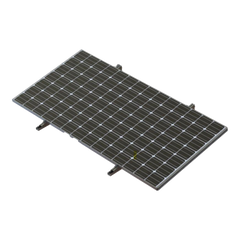 Montaje Para Piso de Concreto Para un Modulo Fotovoltaico  de 450 a 660W