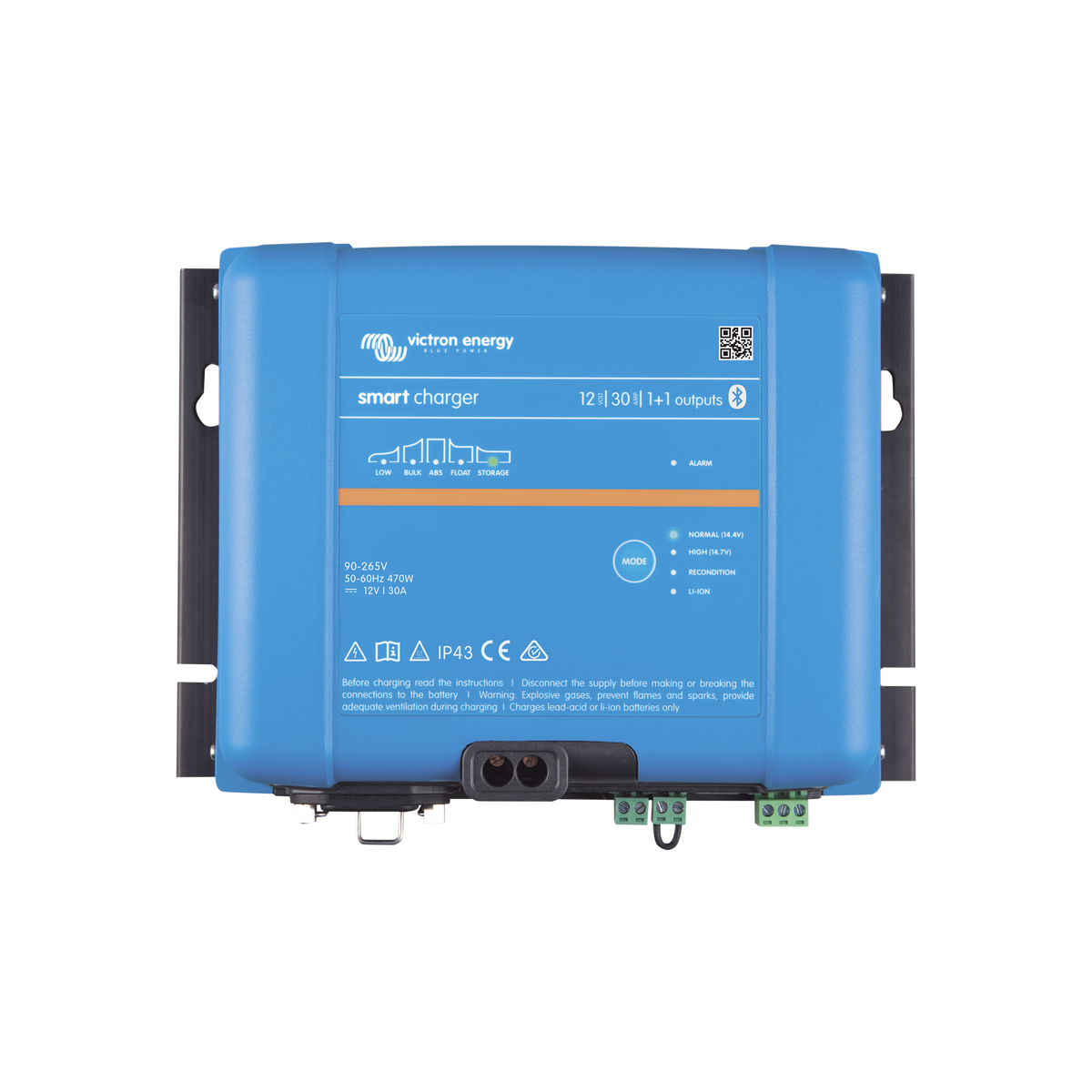 Phoenix Smart IP43 12/30 / Cargador de Baterías 12V, 30A / Para Ambientes Marinos y Terrestres. /  Para baterías de Plomo y Litio