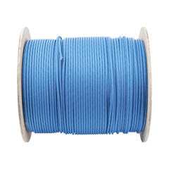 Bobina de Cable Blindado S/FTP de 4 Pares, Cat7, Inmune a Ruido e Interferencias, LSZH (Bajo Humo, Cero Halógenos), Color Azul, Bobina de 500 Metros (1640 Pies)