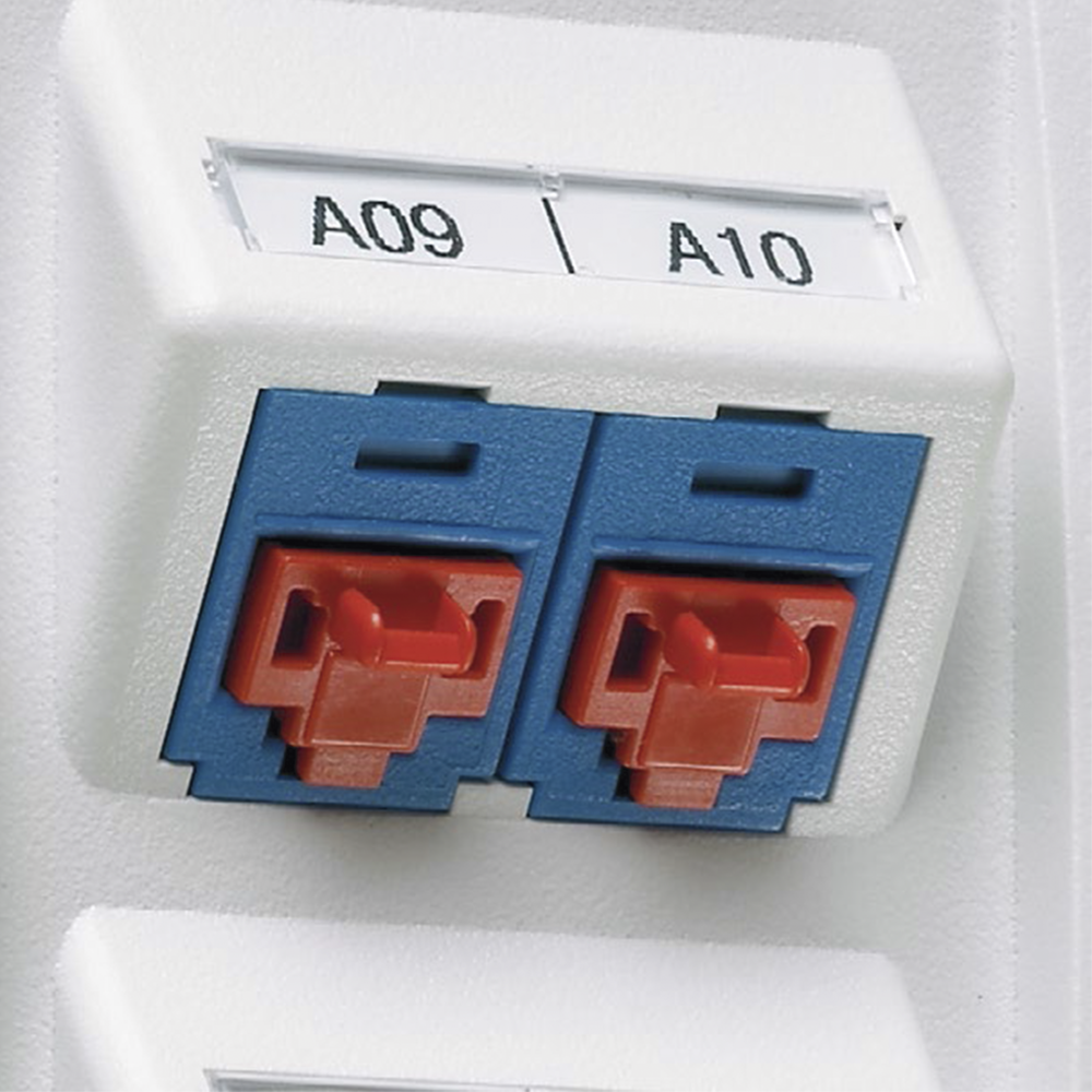 Kit de 10 Dispositivos para Bloquear Puertos Jack RJ45, Color Rojo, Incluye Llave de Extracción