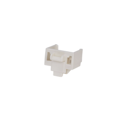 Kit de 10 Dispositivos para Bloquear Puertos Jack RJ45, Color Blanco Mate, Incluye Llave de Extracción