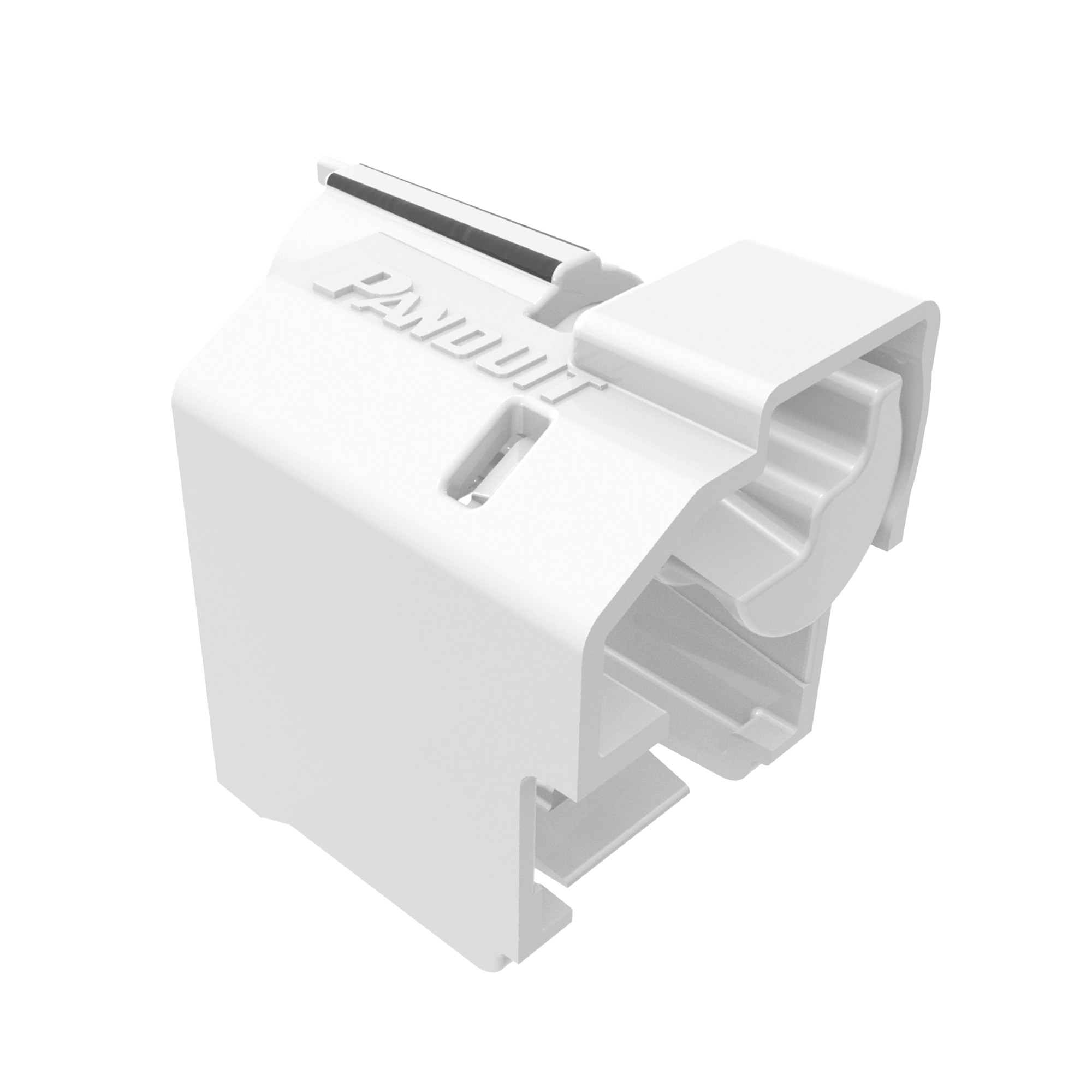Kit de 10 Dispositivos Para Impedir Desconexión de Plug RJ45, Color Blanco, Incluye Herramienta para Instalar/Retirar