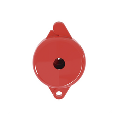 Dispositivo de Bloqueo LOTO para Válvulas de Compuerta, para Diámetros de 1" a 3", Color Rojo