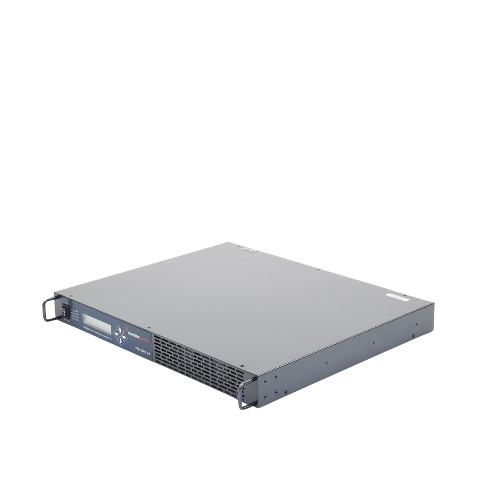 Inversor de corriente Onda Pura Montaje en rack 1200W, 48 Vcc- 120 VCA, 50/60 Hz