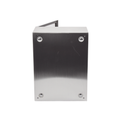 Gabinete de Acero Inoxidable IP66 Uso en Intemperie (300 x 400 x 200 mm) con Placa Interna Galvanizada.