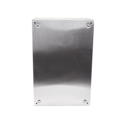 Gabinete de Acero Inoxidable IP66 Uso en Intemperie (400 x 600 x 250 mm) con Placa Interna Galvanizada.