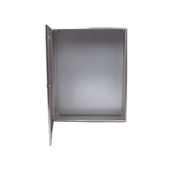 Gabinete de Acero Inoxidable IP66 Uso en Intemperie (800 x 1000 x 300 mm) con Placa Interna Galvanizada.