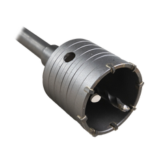 Broca Pasamuros SDS, Sacabocado para Concreto de 65mm con Extensión de 220mm