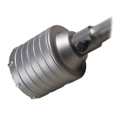 Broca Pasamuros SDS, Sacabocado para Concreto de 65mm con Extensión de 220mm