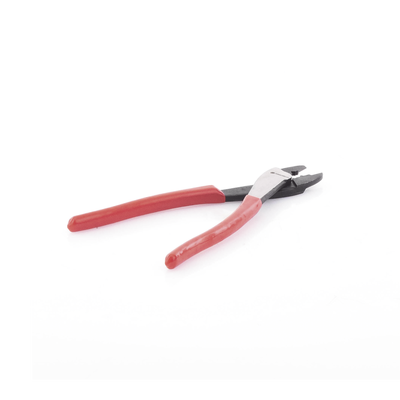 Pinza de 9.5" para cortar y crimpar ( ponchar )  terminales Aislados y No aislados