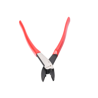 Pinza de 9.5" para cortar y crimpar ( ponchar )  terminales Aislados y No aislados