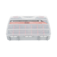 Caja Organizadora con 21 Divisiones Fabricada en Plástico de Alta Resistencia de 38x31x7 cm.
