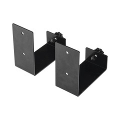 KIT Ménsula para Sostener Backup de 100 mm de Ancho. Montable en Muro o Pared.