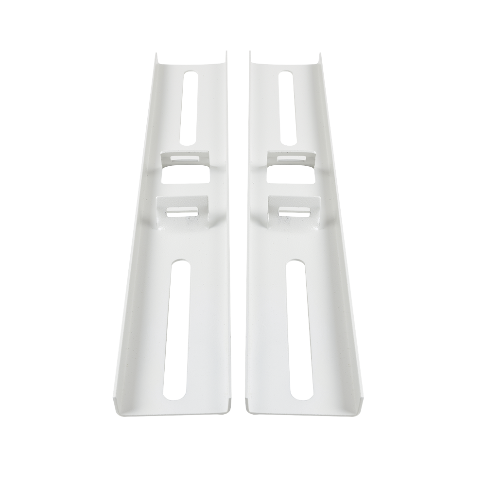Montaje de Metal para Poste Universal para Gabinetes de Ancho Hasta 30 cm.