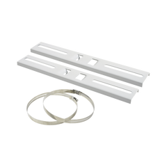Montaje de Metal para Poste Universal para Gabinetes de Ancho Hasta 30 cm.