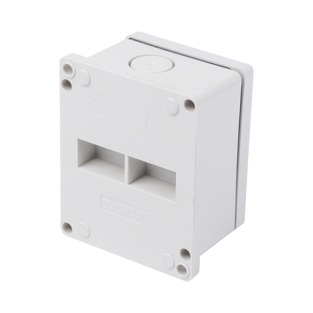 Cajas de Interconexión  con 6 Terminales. De 91 x 75 x 43 mm
