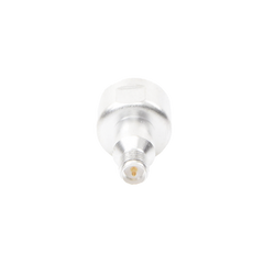 Adaptador UNIDAPT Hembra a SMA Hembra Inverso. Plata / Oro / Teflón.