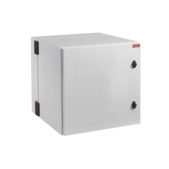 Gabinete Industrial ProTek de 12 UR de 612 x 600 x760 mm Puerta Sólida de , Protección NEMA Tipo 4/12; IP66, Abatible, Fabricado en Acero,, Color Gris Claro